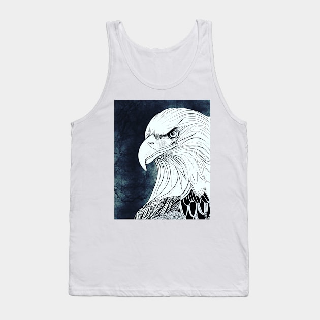 Eagle Tank Top by exentric-wren